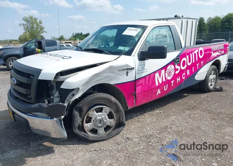 2014 Ford F-150 Xl из США, поврежденный, VIN 1FTMF1CM0EKF50816